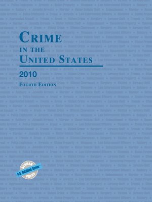 cover image of Crime in the United States 2010